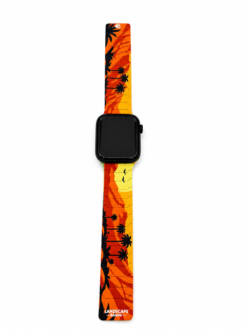 Sunset Oasis | Magnetic Silicone Apple Watch Band