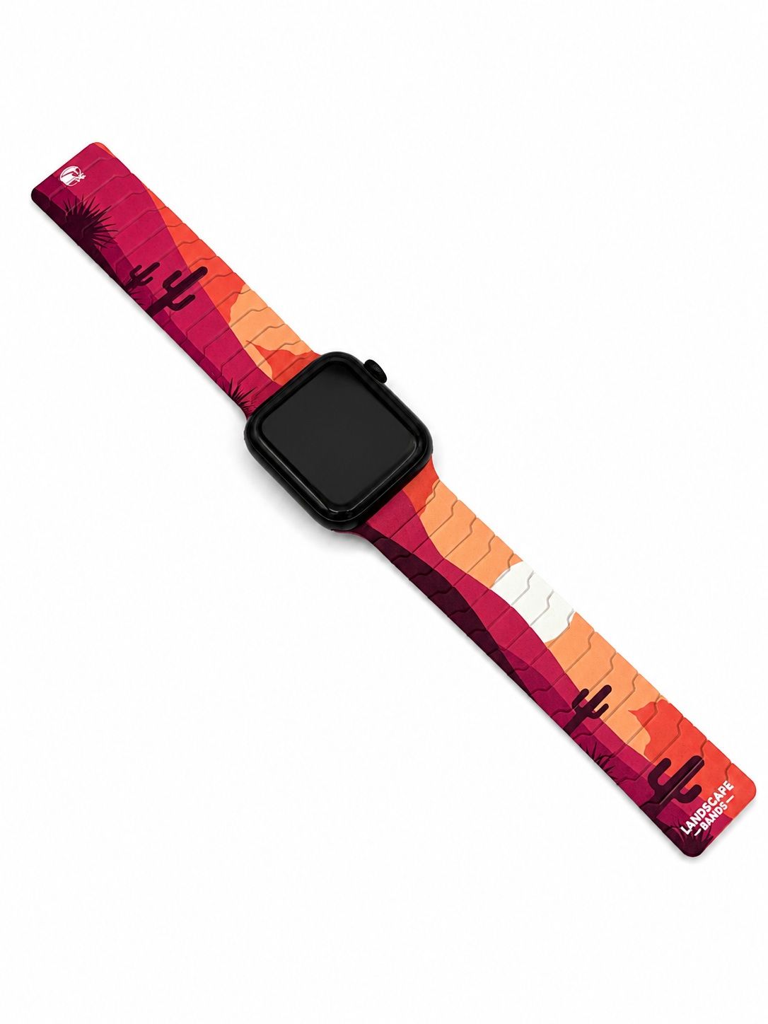 Pink Horizon | Magnetic Silicone Apple Watch Band