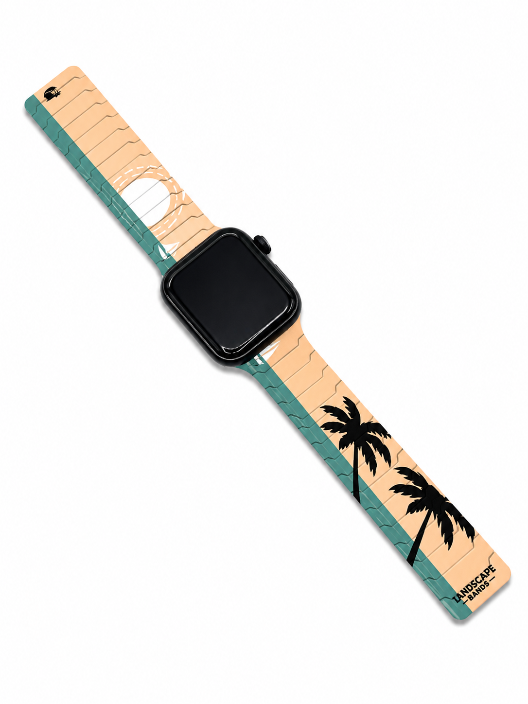 Coastal Breeze | Magnetic Silicone Apple Watch Band